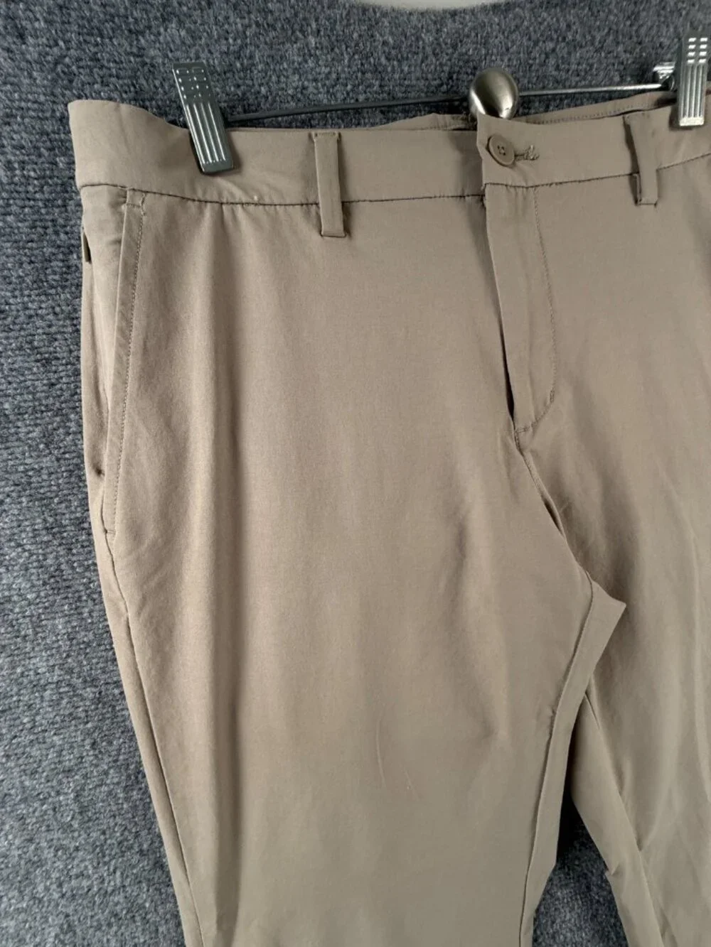 Vineyard Vines OTG Pants On The Go Beige Performance 32x32 Blend ACTL 33X32